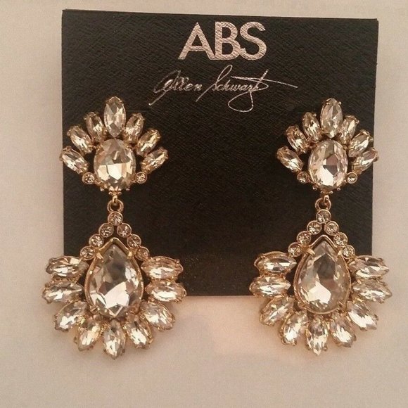 COPY - ABS by Allen Schwartz showstopper Earrings NWT $85 - Picture 2 of 4